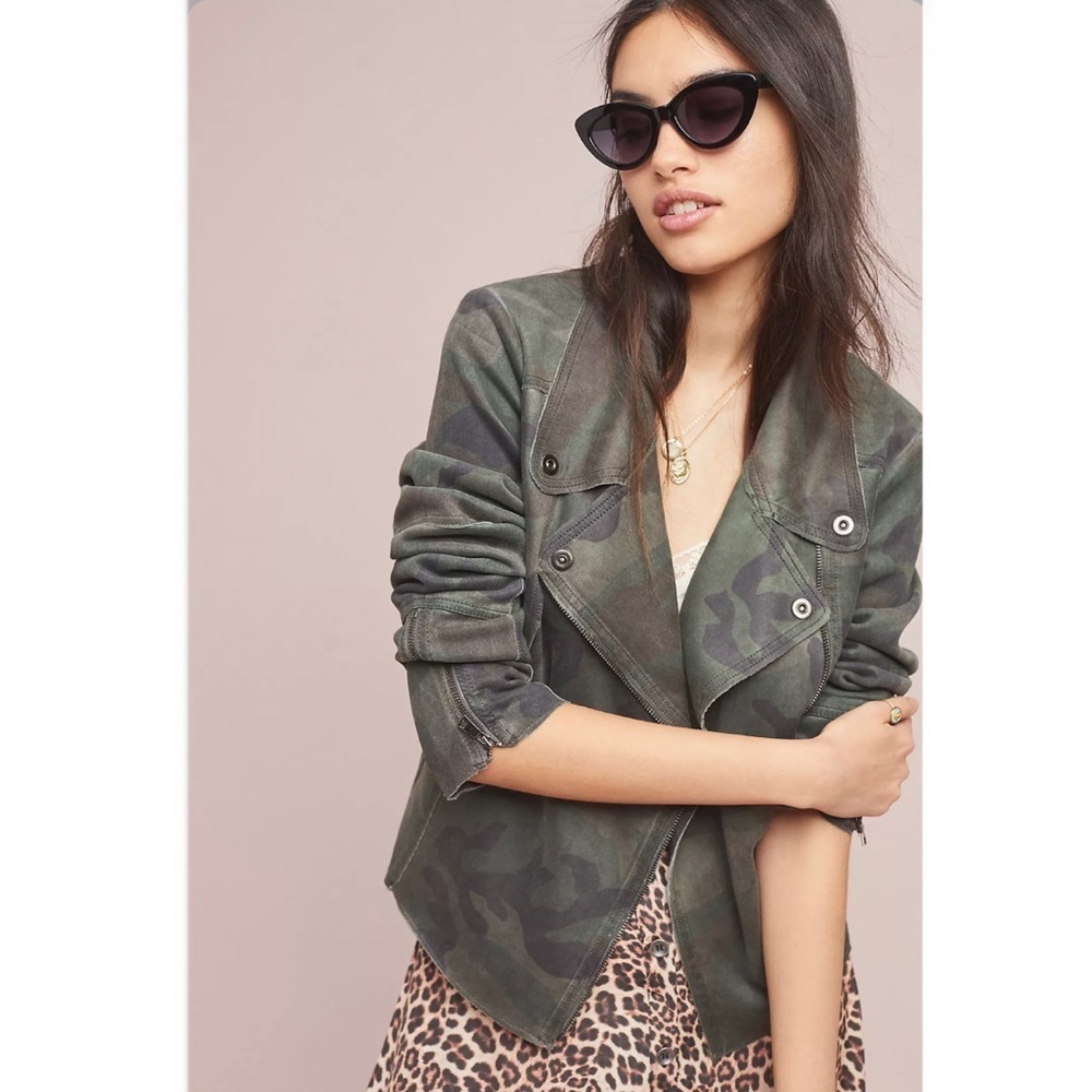 Anthropologie Marrakech Camo Jacket - Picture 1 of 9
